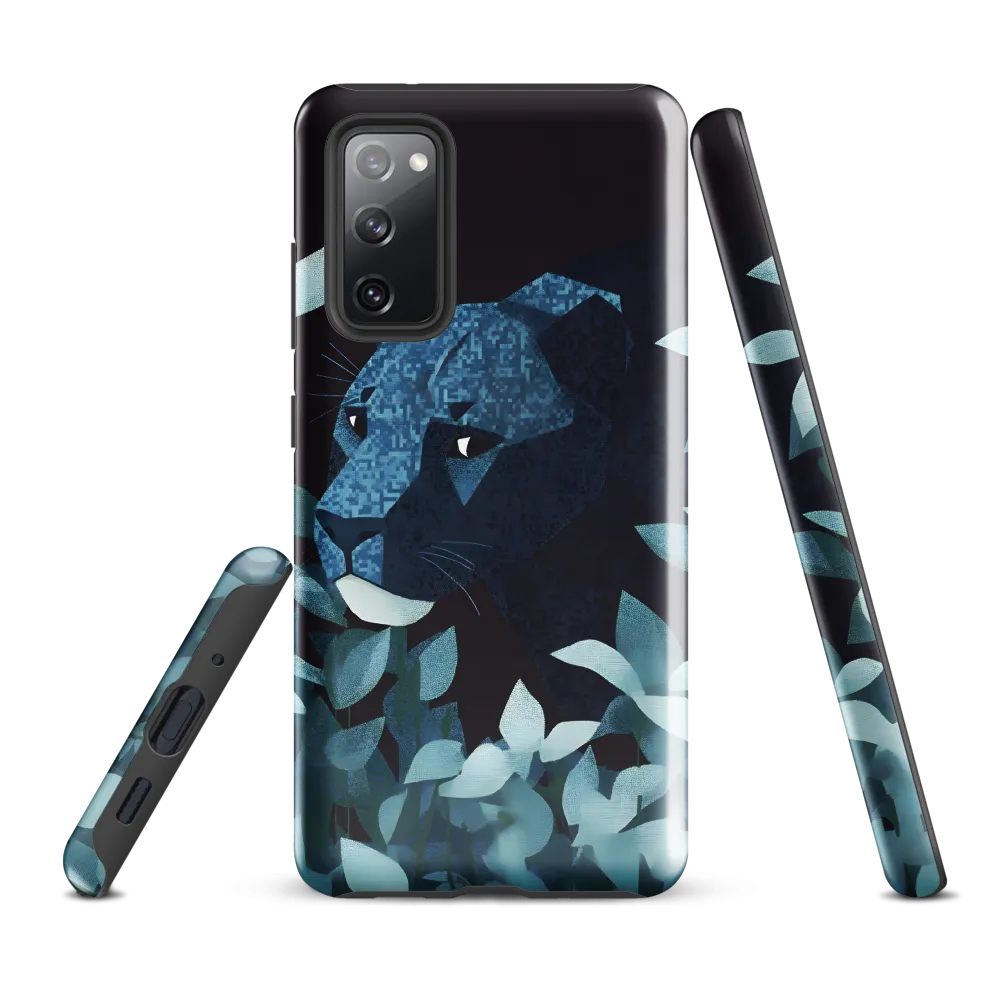 Lurking Blue: The Panther's Gaze