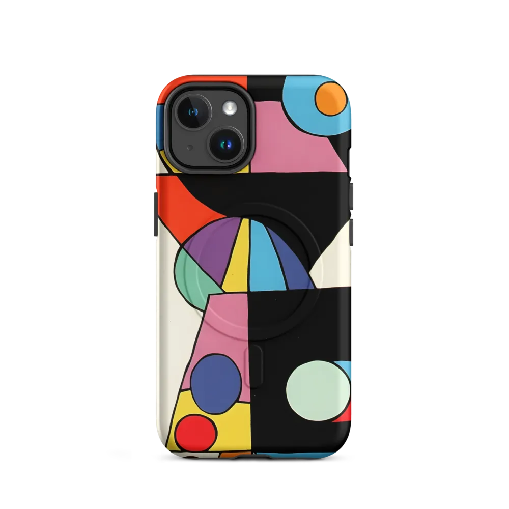 The Play of Shapes | Phone Case |  14 | MagSafe® Tough Case | Matte