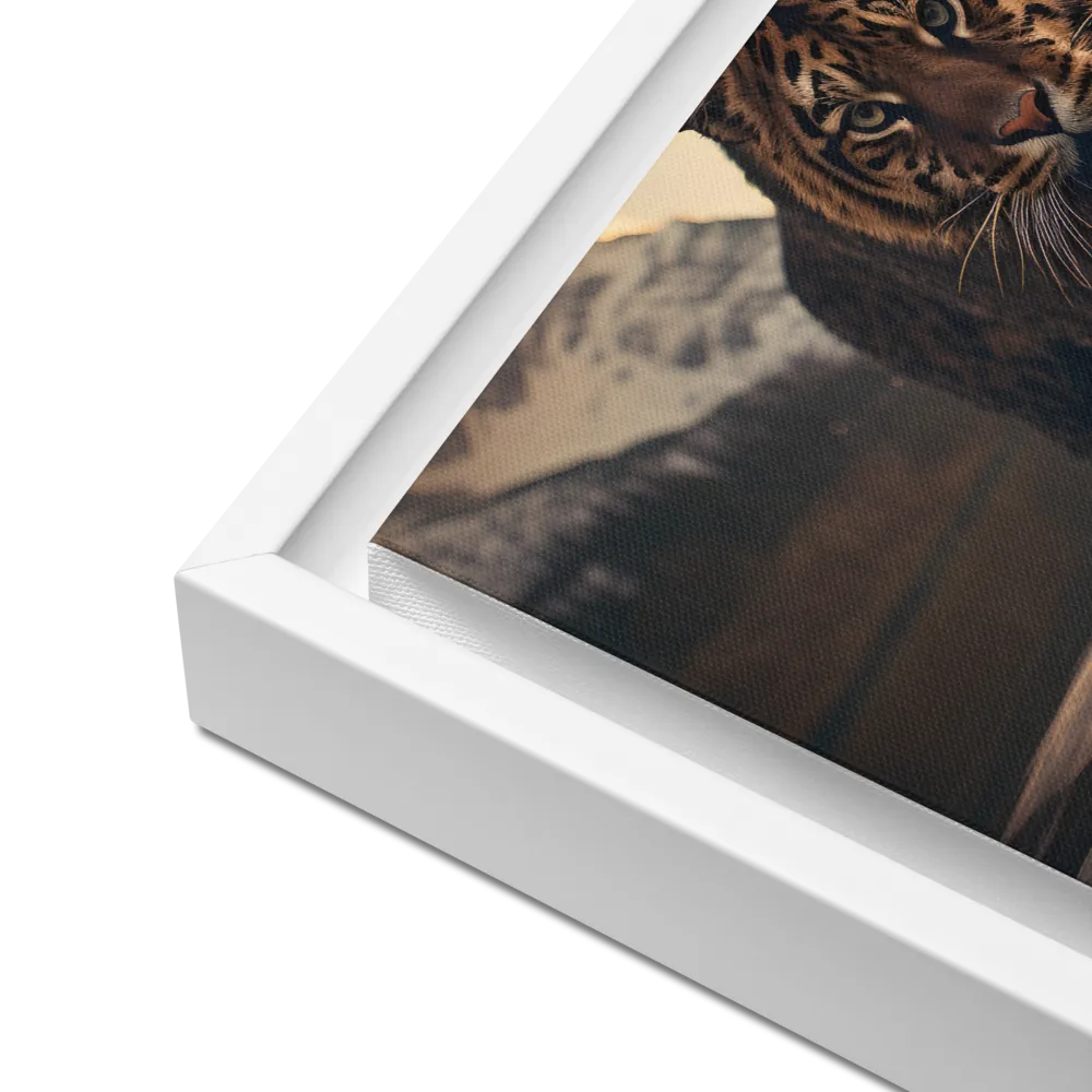 Majestic Reflection: The Tiger's Domain