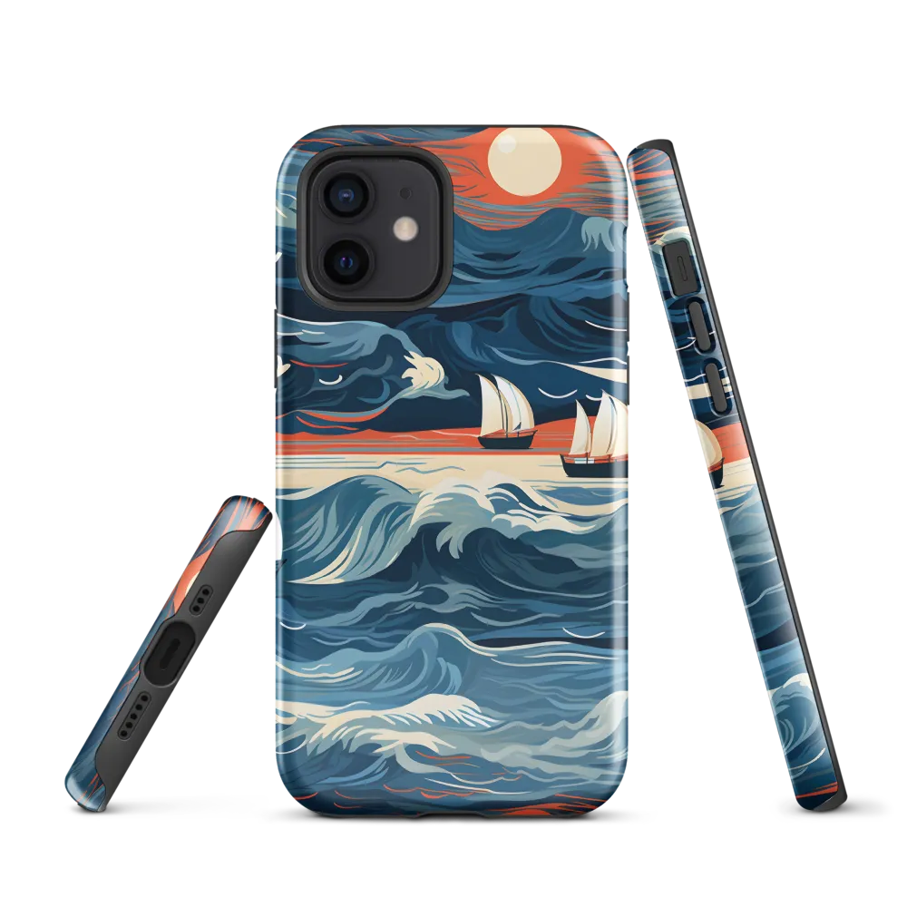 Ocean Whispers: A Voyage at Dusk