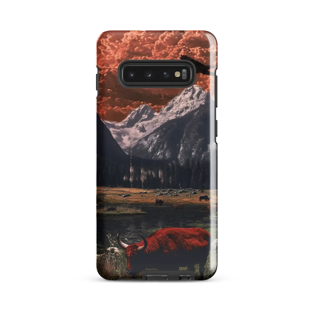 Serenity in Surreal Landscapes | Phone Case |  S10 Plus | Tough Case | Glossy