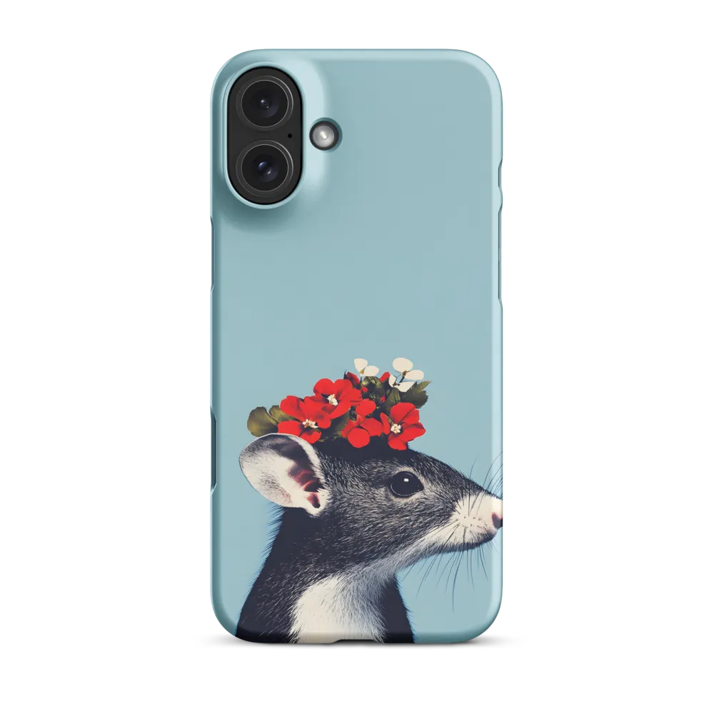Whimsical Flora: A Mouse's Floral Crown