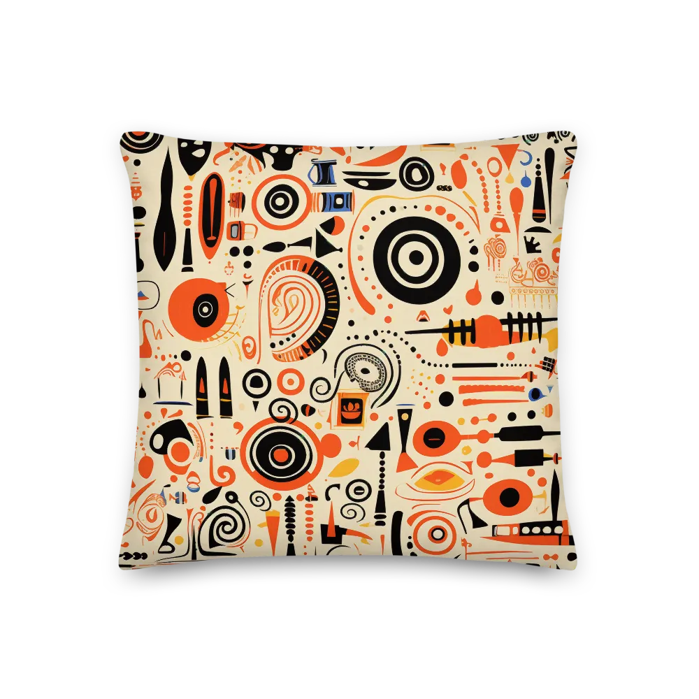 Rhythms of Geometry | Pillow | 18″×18″