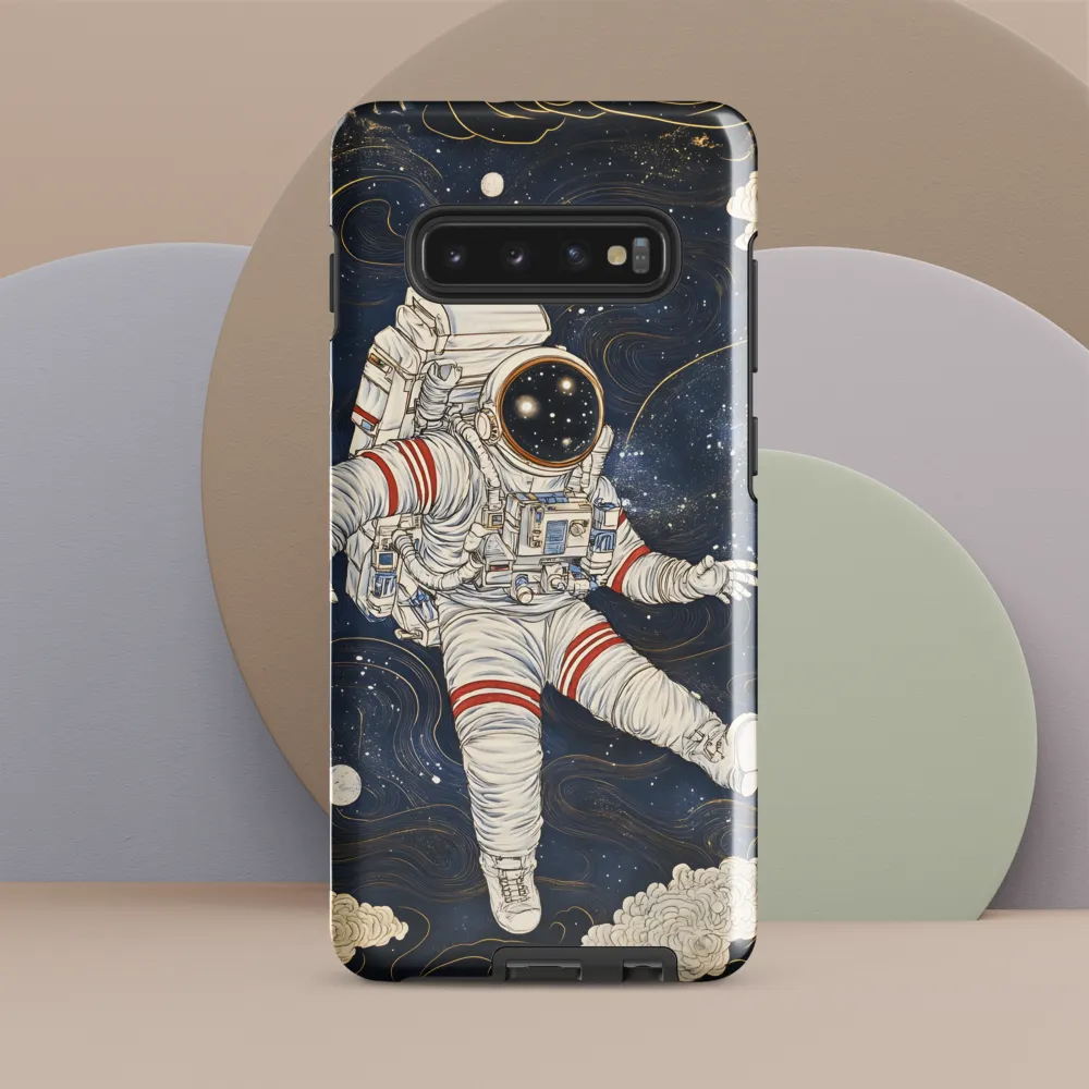 Journey Through the Cosmos | Phone Case |  S10 Plus | Tough Case | Glossy