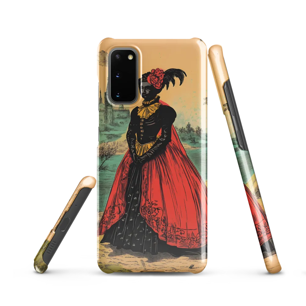Elegance in Red and Gold