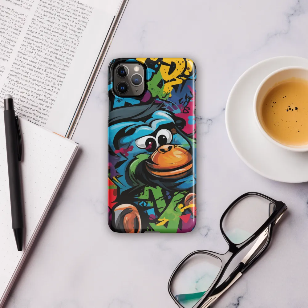 Urban Jungle: A Whimsical Monkey Parade | Phone Case |  11 Pro Max | Snap Case | Glossy