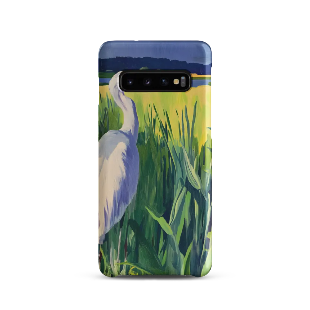 Graceful Presence: The Heron in the Meadow