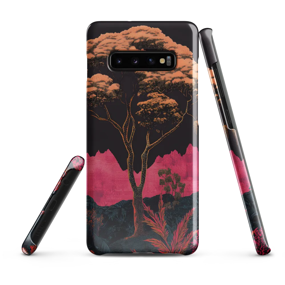 Ethereal Flora: The Enchanted Tree | Phone Case |  S10 Plus | Snap Case | Glossy