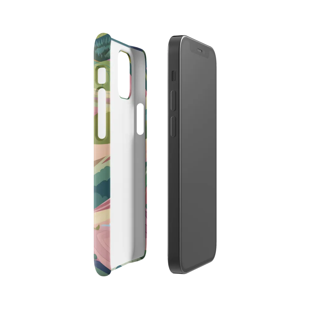 Harmonious Hills | Phone Case |  12 Mini | Snap Case | Glossy