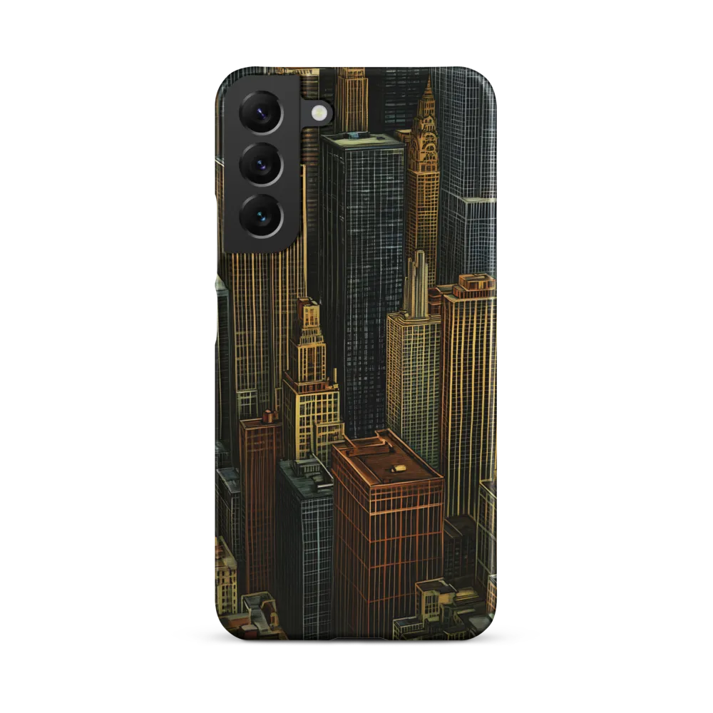 Urban Elegance: A Golden Cityscape