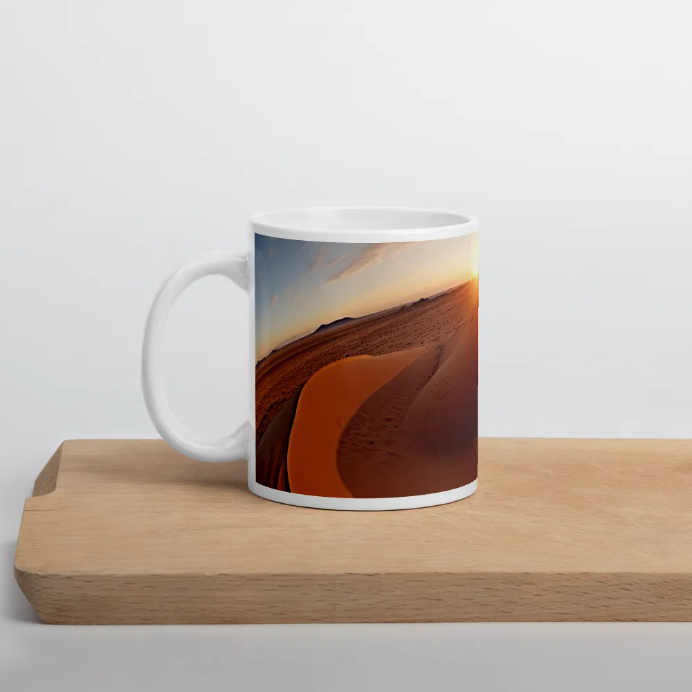 Serenity in Sand | Mug with White inside | 11 oz