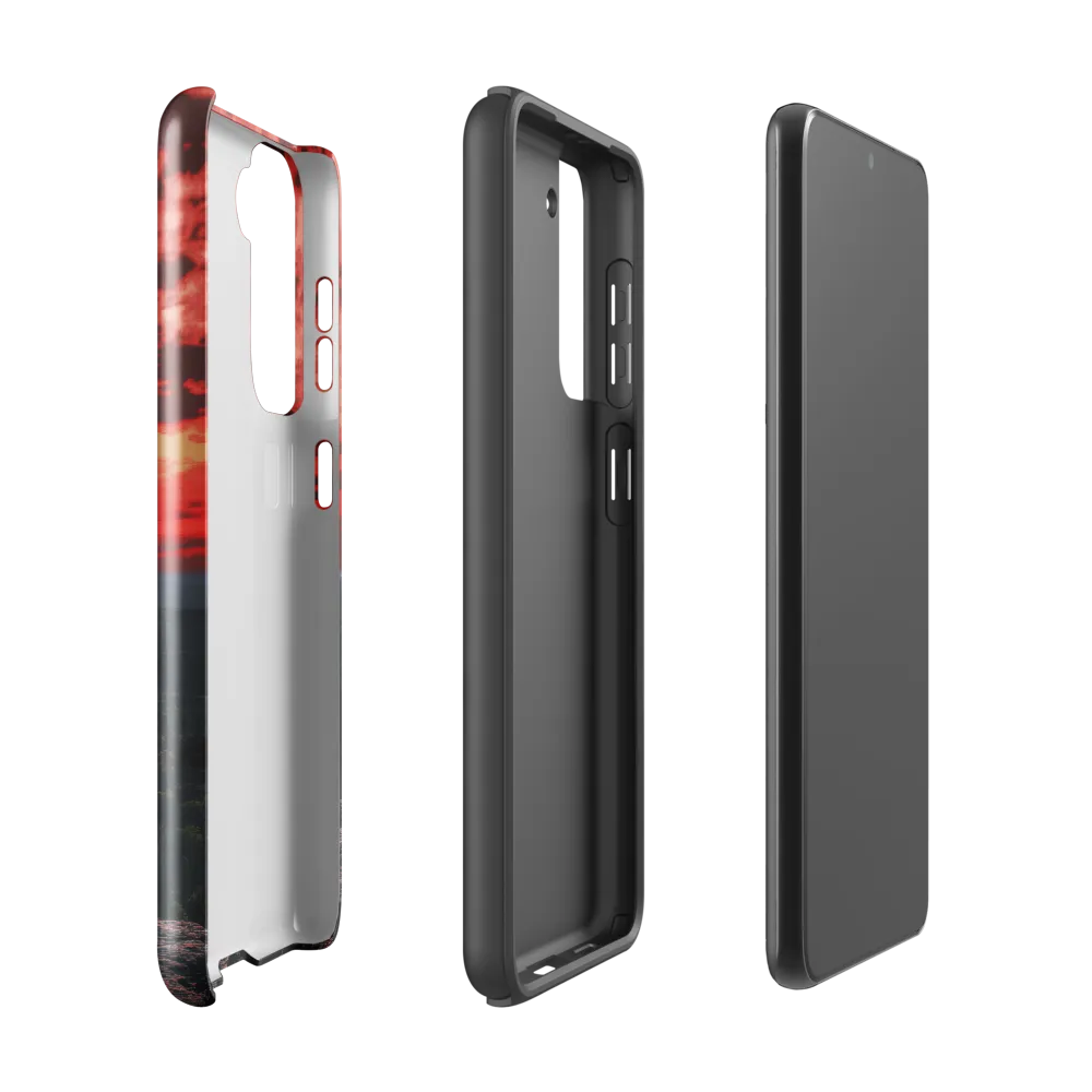 Reflections at Dusk | Phone Case |  S21 | Tough Case | Glossy