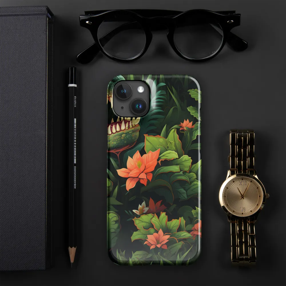 Into the Lush Unknown | Phone Case |  15 Plus | Snap Case | Glossy