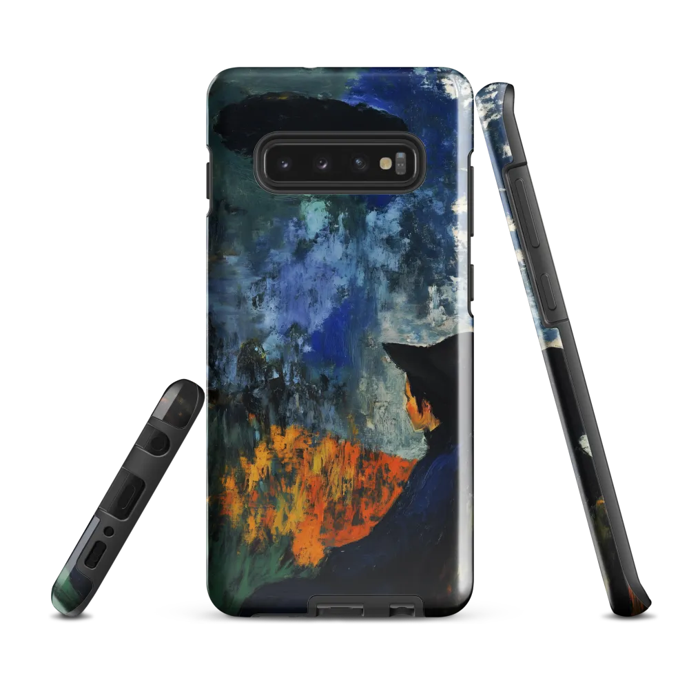 Contemplation Under the Void | Phone Case |  S10 Plus | Tough Case | Glossy