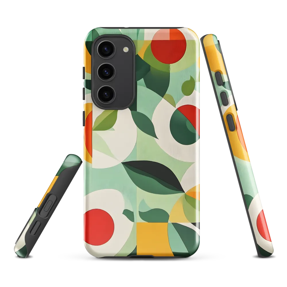 Harmony in Shapes: A Playful Abstract Design