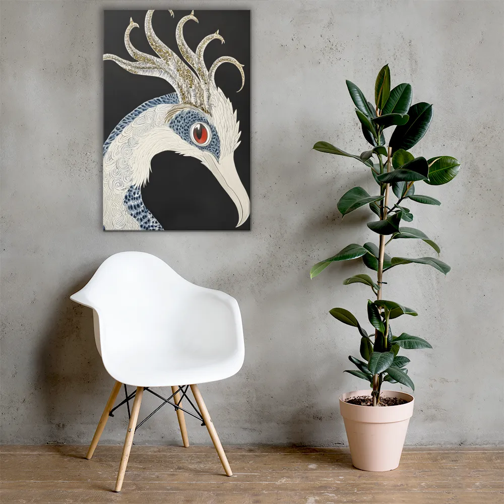Elegance of the Majestic Peacock | Canvas | 24″×36″