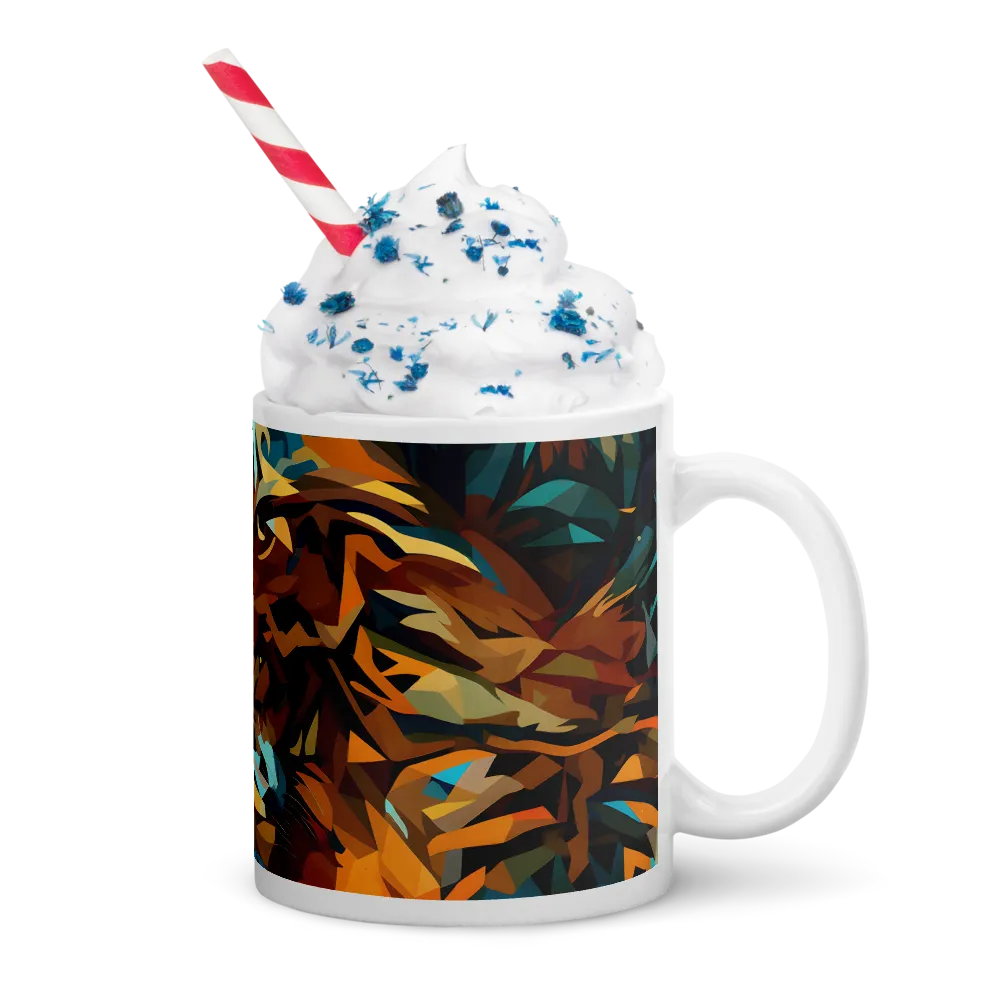 Wild Symphony: Abstract Tigers | Mugs | Multiple Sizes & Colors