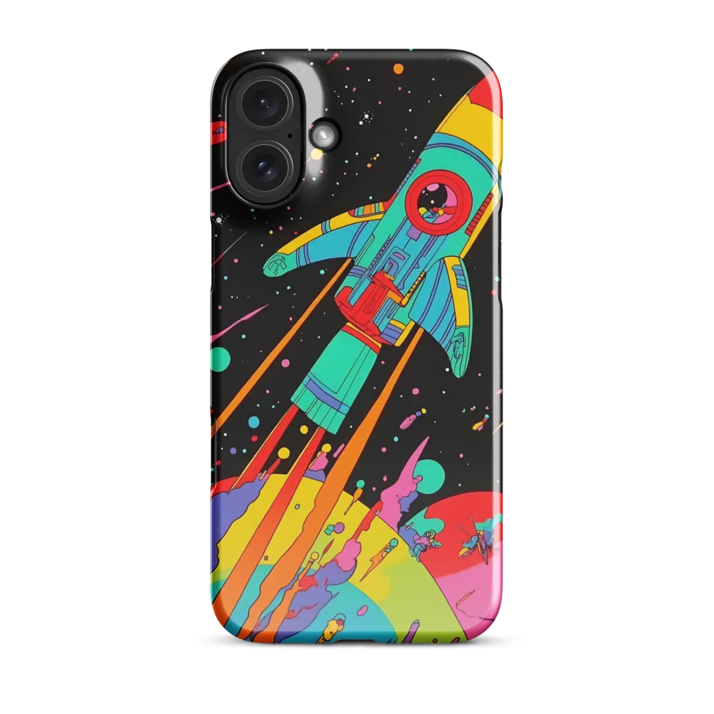 Cosmic Voyage: The Neon Lift-Off