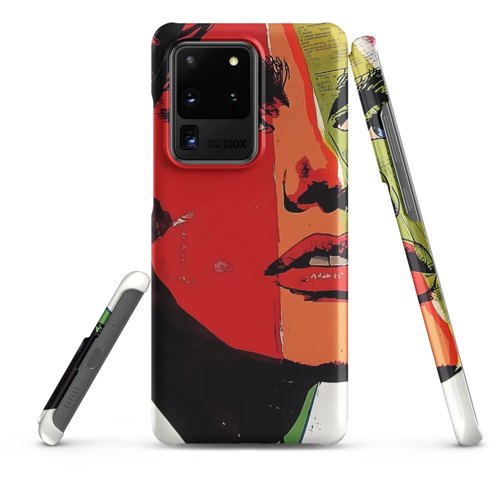 Vibrant Expressions: A Pop Art Portrait