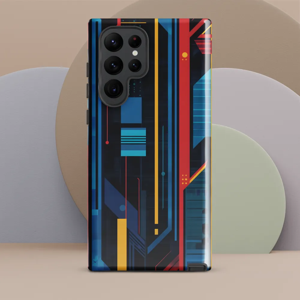 Symphony of Lines | Phone Case |  S22 Ultra | Tough Case | Glossy