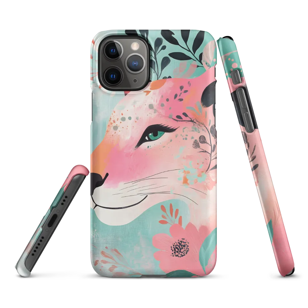 Whimsical Majesty: A Floral Lion