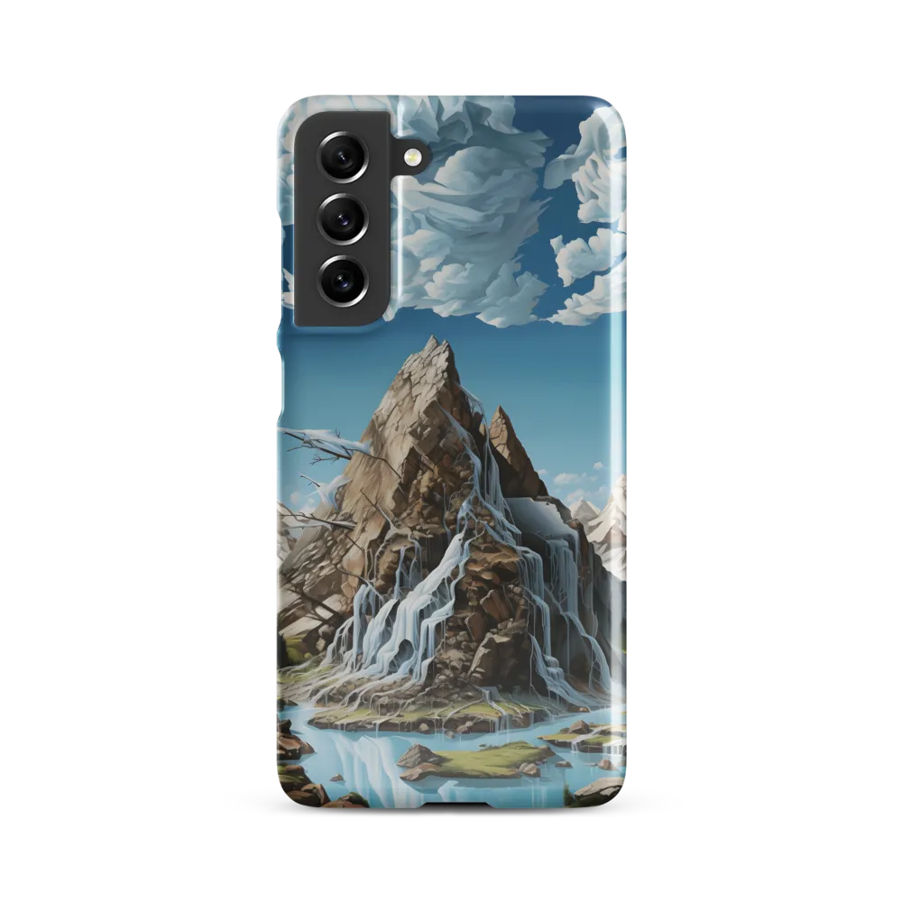 Majestic Cascade: A Mountain Masterpiece