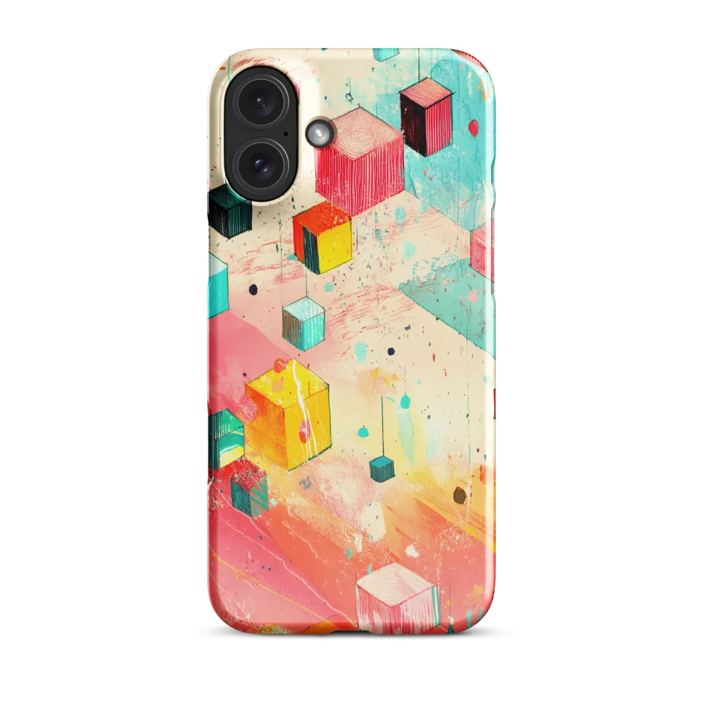 Suspended Cubes in Colorful Abstraction