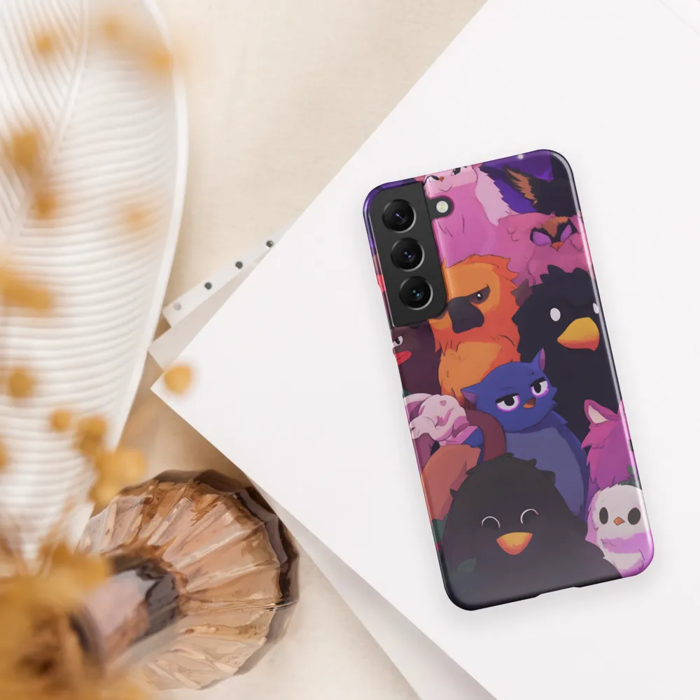 Whimsical Avian Gathering