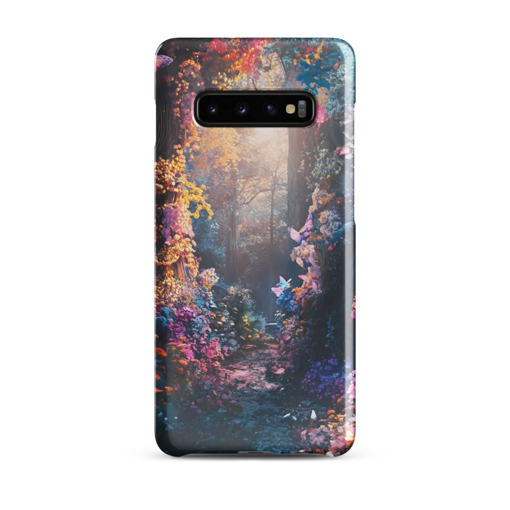 Enchanted Butterfly Forest | Phone Case |  S10 Plus | Snap Case | Glossy