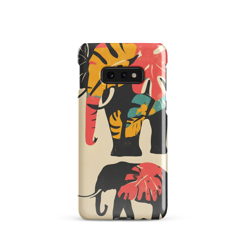 Tropical Elegance: The Elephant's Dance