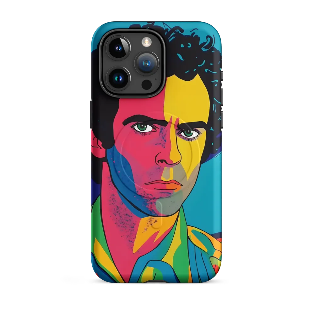 Electric Visage: A Portrait of Vibrance