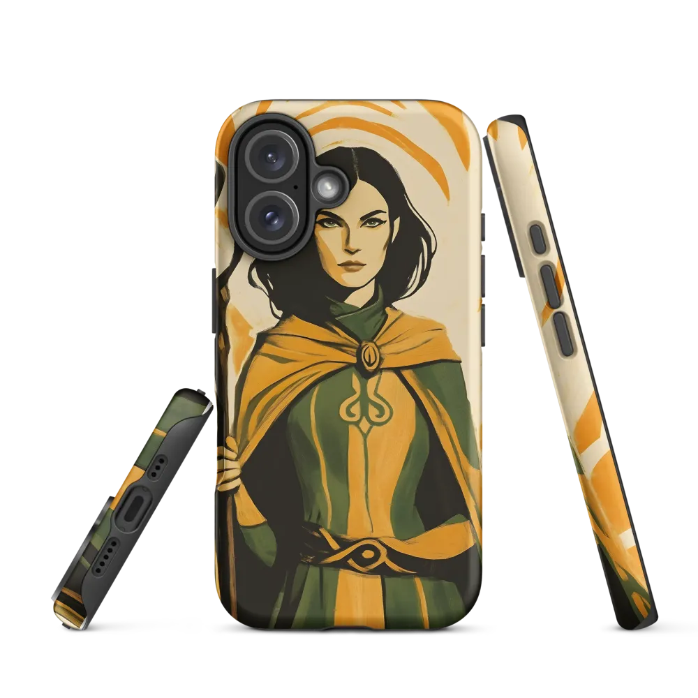 Sorceress of the Orange Realm | Phone Case |  16 | Tough Case | Matte