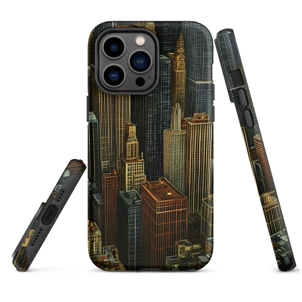 Urban Elegance: A Golden Cityscape