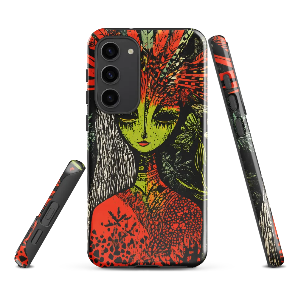 Mystical Flora: A Surreal Portrait
