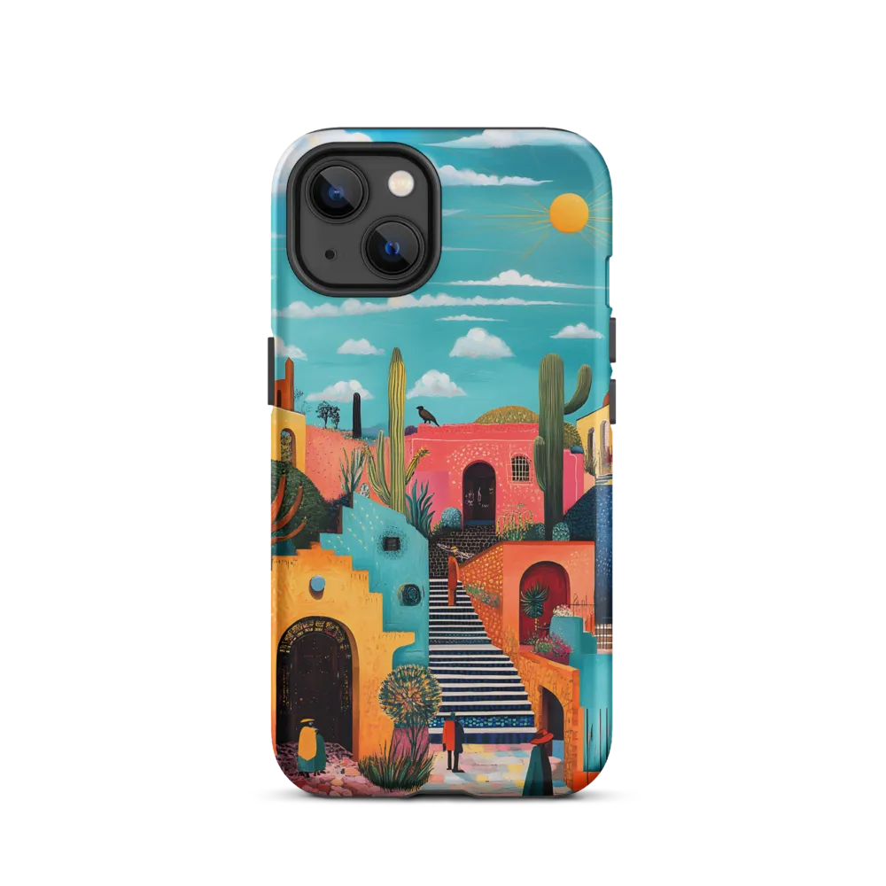 Colorful Architectural Harmony | Phone Case |  13 | Tough Case | Matte