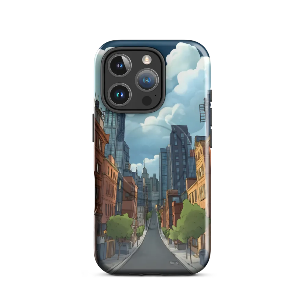 Urban Serenity: A Digital Cityscape