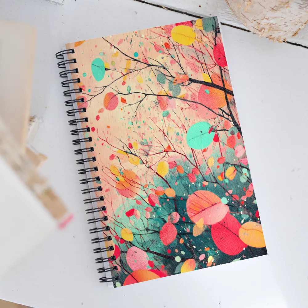 Whispers of Autumn | Spiral Notebook