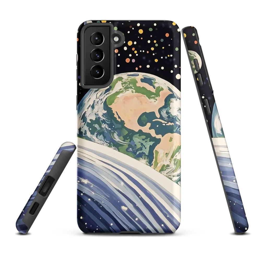 Celestial View: A Surreal Journey Through Space