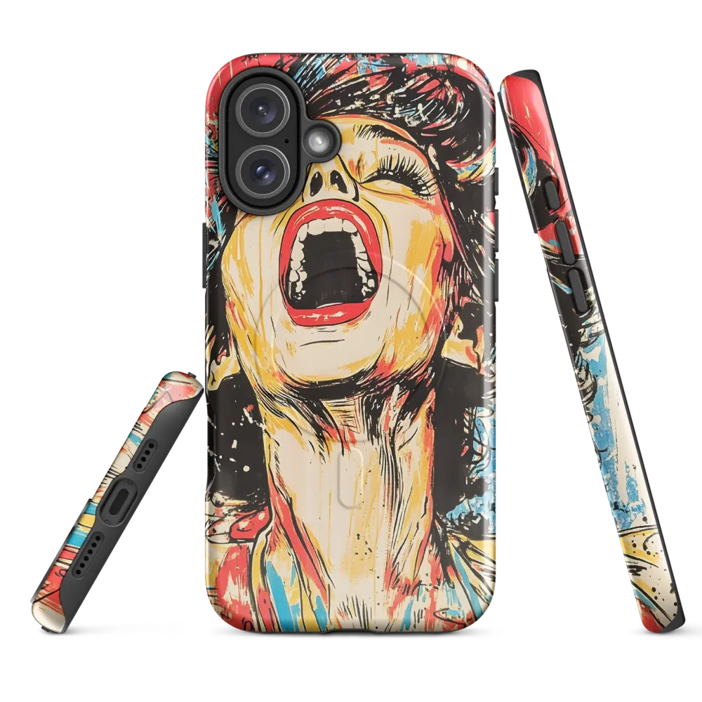 The Cry of Color | Phone Case |  16 Plus | MagSafe® Tough Case | Glossy