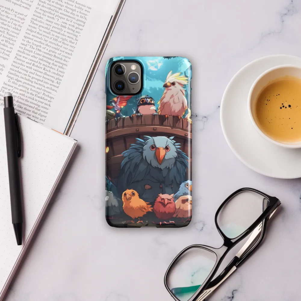 A Gathering of Fantastical Birds | Phone Case |  11 Pro Max | Snap Case | Glossy