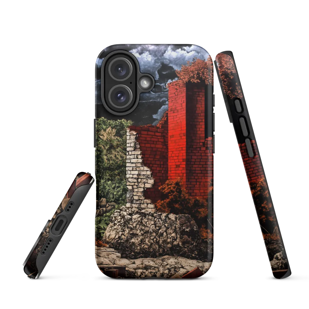 Resilience in Ruins | Phone Case |  16 | Tough Case | Matte