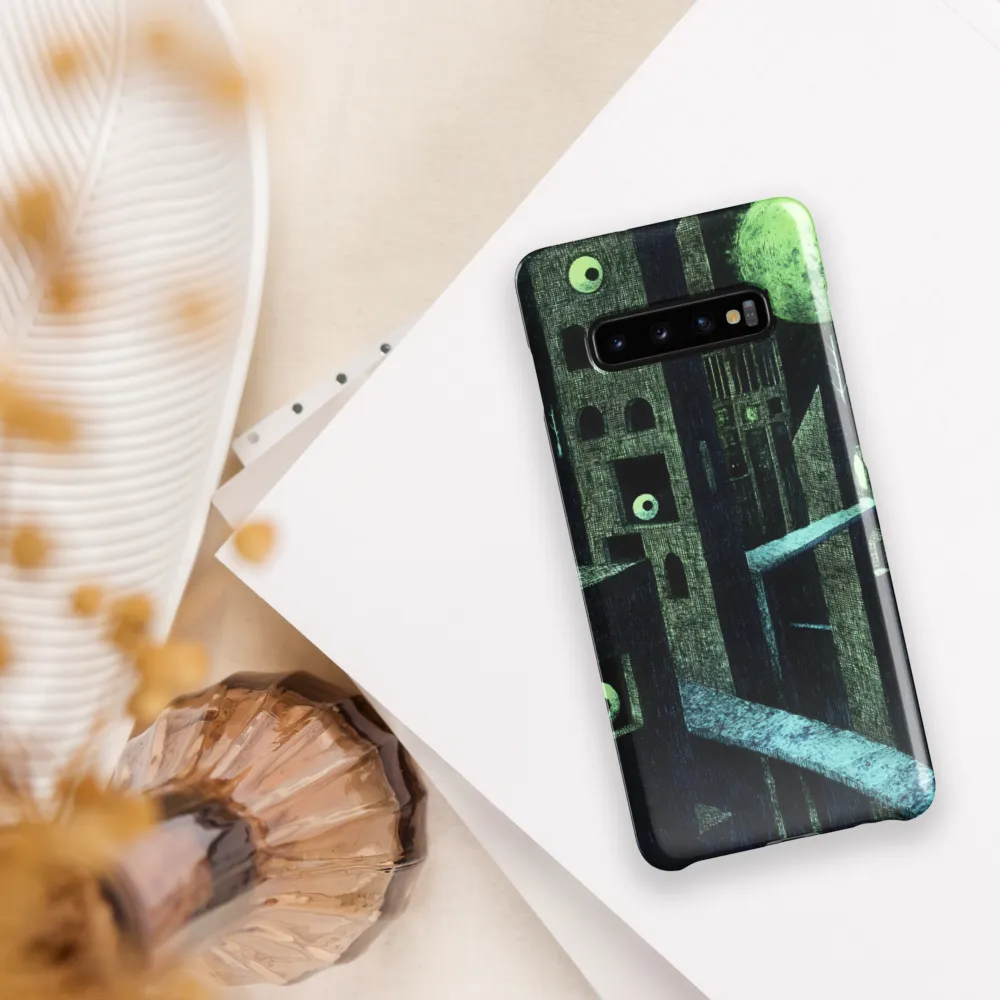 Eyes in the Shadows | Phone Case |  S10 Plus | Snap Case | Glossy