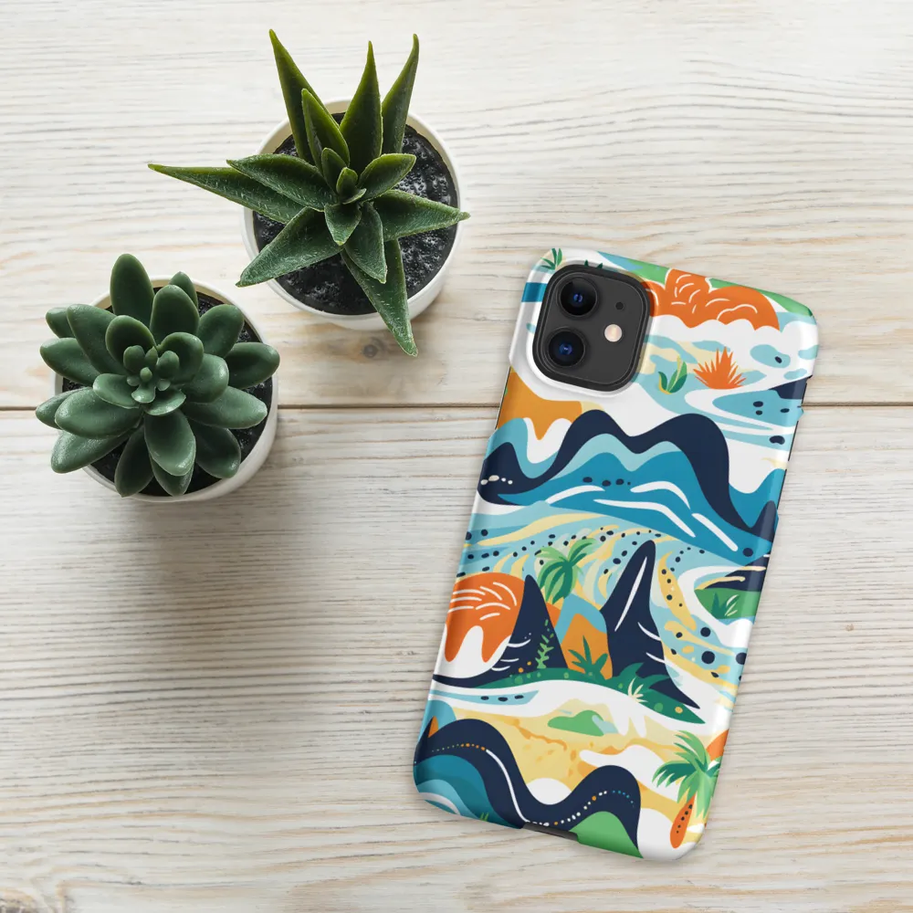 Abstract Tropical Landscape