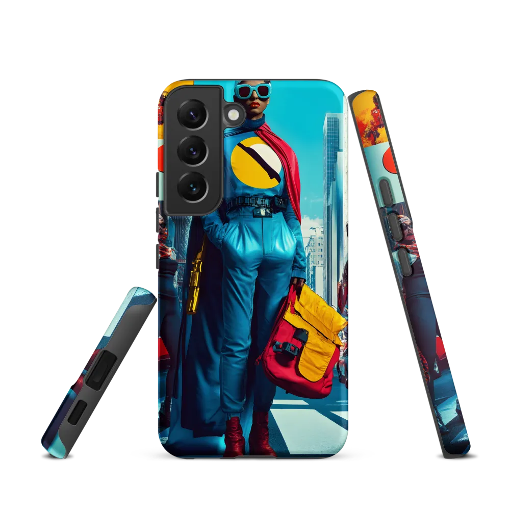 Urban Power: A Superhero's Stance