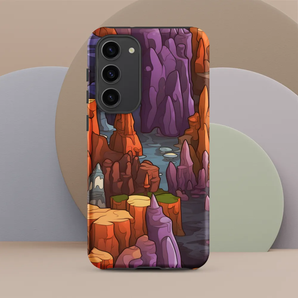 Vibrant Rockscape: A Digital Odyssey