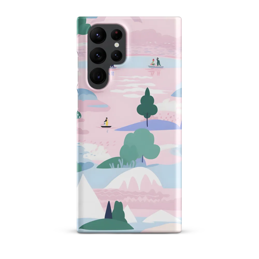 Whimsical Reflections: A Journey Through Landscapes | Phone Case |  S22 Ultra | Snap Case | Matte