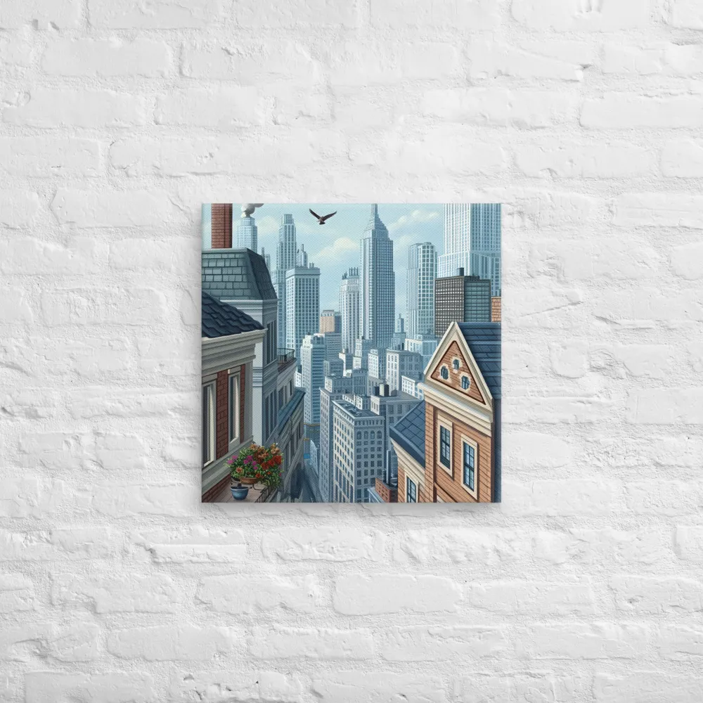 Urban Symphony | Canvas | 20″×20″
