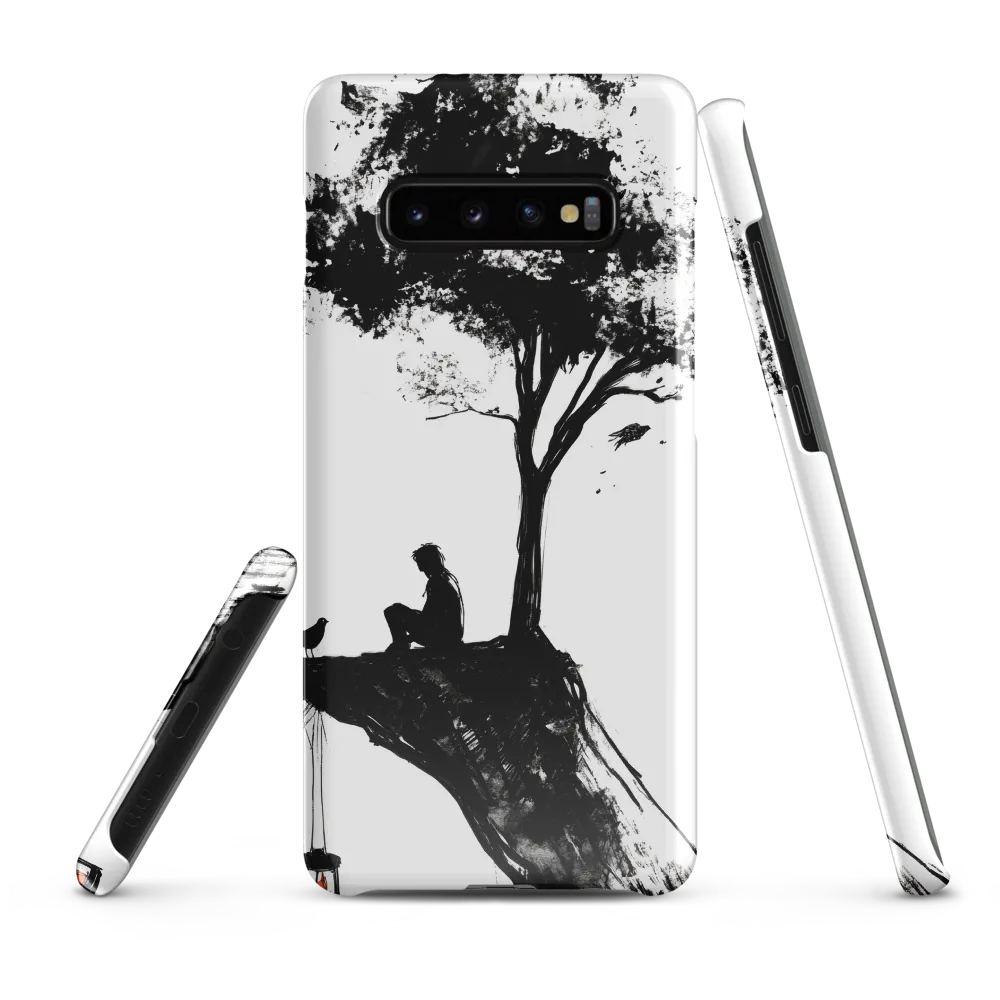 Whispers of Contemplation | Phone Case |  S10 Plus | Snap Case | Glossy