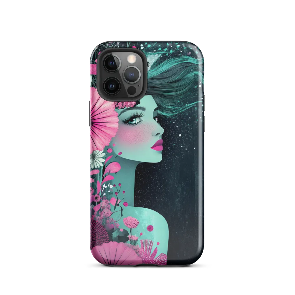 Floral Harmony: Portrait of Serenity