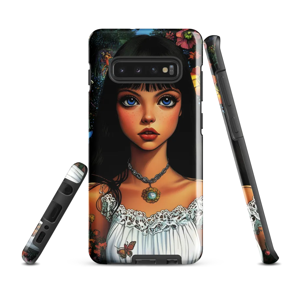 Enchanted Bloom | Phone Case |  S10 Plus | Tough Case | Glossy